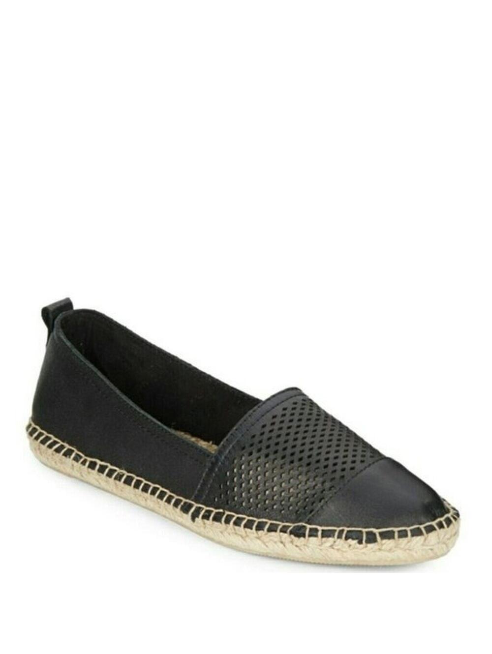 Kenneth Cole Reaction Leather Espadrille Flats Women’s Size 9 EUC